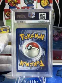 Pokemon 1999 Basic Base Set 1st Edition SHADOWLESS GASTLY #50/102 PSA 8 NM MT - Image 2