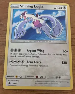 Pokemon TCG Shining Lugia SM82 - 2017 Shining Legends Promo - Holo Rare - Image 1