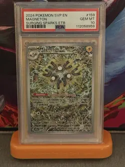 Pokemon Magneton #159 Surging Sparks Black Star Promo PSA GEM MINT 10 - Image 1