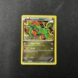 RAYQUAZA 2012 POKEMON BLACK & WHITE DRAGON VAULT STAMPED 11/20 TCG RARE HOLO - Image 1