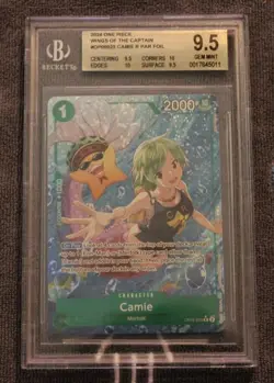 Camie Alt Art OP06-025 - Wings of the Captain - One Piece TCG BGS 9.5 - Image 1