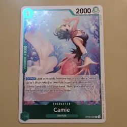 One Piece Camie (OP06-025/239) OP06 Wings of the Captain NM FOIL TCG CCG - Image 1