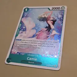 One Piece Camie (OP06-025/239) OP06 Wings of the Captain NM FOIL TCG CCG - Image 3