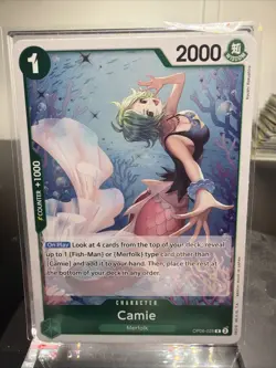One Piece Camie (OP06-025/239) OP06 Wings of the Captain NM FOIL TCG CCG - Image 1