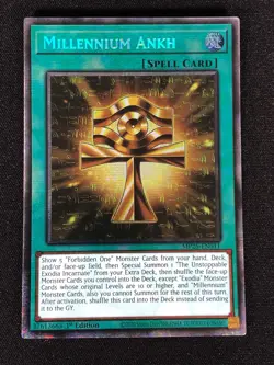 Yugioh Millennium Ankh MP25-EN011 1st Starlight (NM) - Image 1