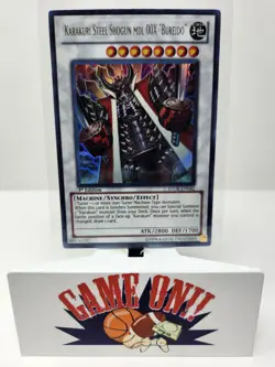 YuGiOh Karakuri Steel Shogun MDL 00X "Bureido" STOR-EN042 1st Ultra Rare NM - Image 1