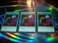 3x Called By the Grave 1st Edition Common L5DD-ENY27 Yu-Gi-Oh! - Image 1