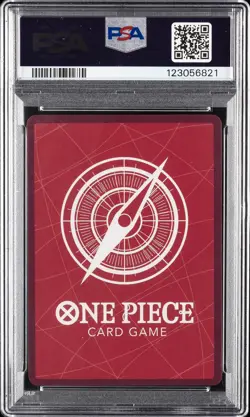 2025 ONE PIECE PROMOS DODGERS X ONE PIECE NIGHT #010 MONKEY D. LUFFY PSA 10 - Image 2