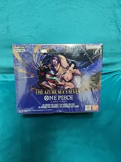 One Piece OP14-EB04 Azure Sea's Seven Warlords English Booster Box Sealed TCG - Image 1