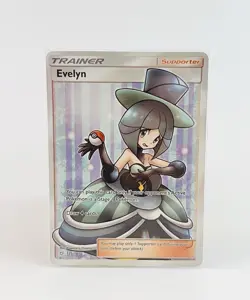 Evelyn Full Art Near Mint 175/181 Pokemon TCG Sun & Moon Team Up 2019 English - Image 1