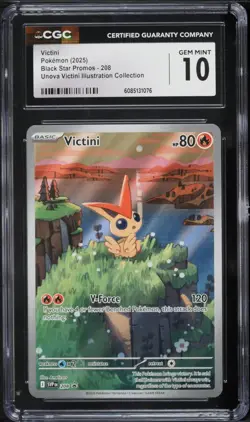 Victini 208 Sv: Scarlet & Violet Promo Cards Holo CGC Gem Mint 10 - Image 1