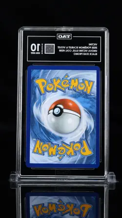 TAG 10 Victini 208 Sv: Scarlet & Violet Promo Cards Holo GEM MINT Black Star USA - Image 4