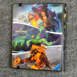 Disney Lorcana Villians 9 Pocket Binder Portfolio Costco Promo Holds 252 Cards - Image 2