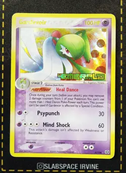 2005 Pokemon EX Emerald Gardevoir REVERSE Holo Foil Rare 4/106 Stamped - Image 1