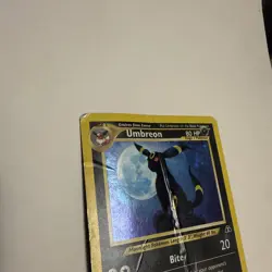 Pokemon Umbreon Holo Rare TCG Card 13/75 Neo Discovery Damaged/ HP - Image 4