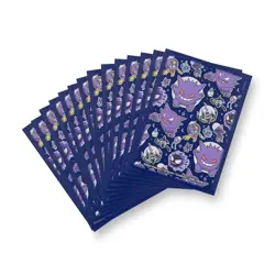 Pokemon Center Card Sleeves - Ghostly Gathering (65 Count) Factory Sealed - Image 2