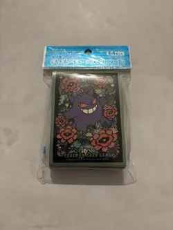 Pokemon Center Official Japanese: Gengar TCG Card Deck Sleeves (x64) Sealed - Image 1