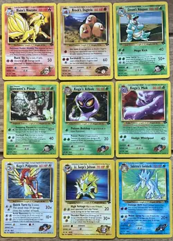 2000 Pokemon Gym Challenge Non Holo Cards Rare Uncommon, Common Cards you Choose - Image 2