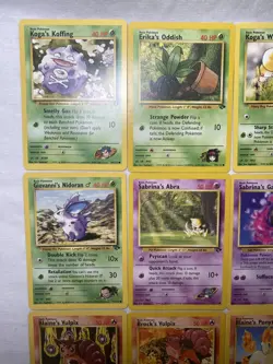 Pokemon Gym Challenge Gym Heros Lot Of 36 Vintage - Image 2