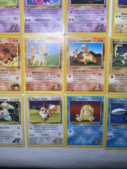 Pokemon Gym Challenge Gym Heros Lot Of 36 Vintage - Image 5