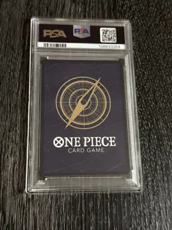 2025 One Piece Tcg OP 10 EN Monkey D. Luffy 111 “manga” Alternate alt art PSA 10 - Image 2