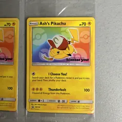 Ash’s Pikachu TCG SM108 Pokemon: The Movie “I Choose You” Promo Card (Sealed) x2 - Image 3