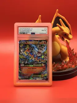 Pokemon TCG M Charizard EX 2016 Holo PSA 8 NM-MT Evolutions XY - Image 1
