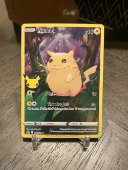 Pikachu 005/025 Holo Rare - Pokemon Celebrations 25th Anniversary Base Set LP - Image 1