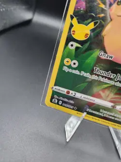 Pikachu 005/025 HOLO RARE Celebrations Pokemon FULL ART 25th Anniversary English - Image 2