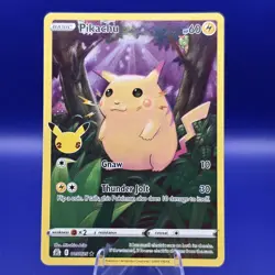 Pikachu 005/025 Celebrations 25th Anniversary Holo Ultra Rare Pokemon NM - Image 1