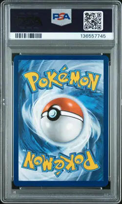 2025 POKEMON WHT EN-WHITE FLARE BLACK WHITE RARE #172 VICTINI PSA 9 - Image 2