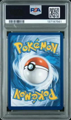 2025 POKEMON WHT EN-WHITE FLARE BLACK WHITE RARE #172 VICTINI PSA 9 - Image 2