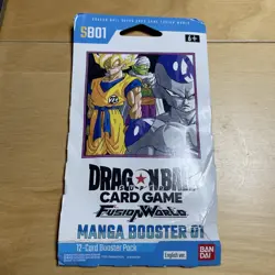 Dragon Ball Super: Card Game - Fusion World - SB01- Manga Booster 01 art set - Image 1