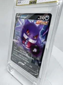 🔥 2021 Pokemon Gengar V Fusion Strike 156/264 Holo AGS MINT 9.5 Card #156 - Image 5