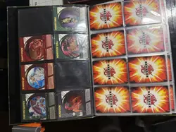 Bakugan Battle Brawlers 2 Card Binders Filled With Lot 200+ Cards - Image 2