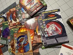 Bakugan Battle Brawlers 2 Card Binders Filled With Lot 200+ Cards - Image 5