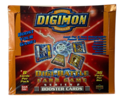 Digimon Series 2 Booster Box Vintage CCG Trading Cards – New Sealed Rare - Image 1