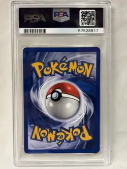 Pokemon TCG Neo Genesis Heracross Holo First Edition #6 PSA 8 - Image 4