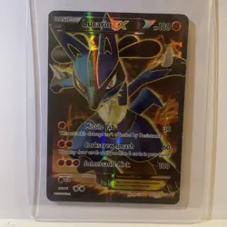 Lucario EX 107/111 - Furious Fists 2014 Pokemon TCG Full Art Trading Card (MP) - Image 1