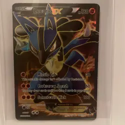 Lucario EX 107/111 - Furious Fists 2014 Pokemon TCG Full Art Trading Card (MP) - Image 4
