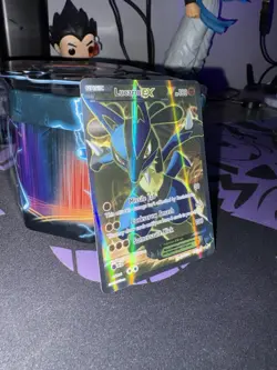 Pokemon TCG Lucario EX Holo Full Art Ultra Rare Card Furious Fists 107/111 LP - Image 3