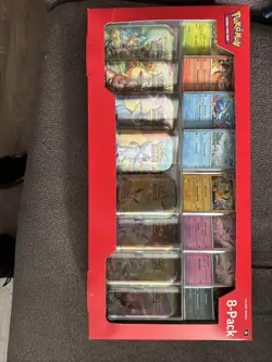 Pokemon TCG: Prismatic Evolutions Costco Mini Tins 8 Pack - New & Sealed - Image 1
