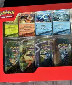 Pokemon TCG: Prismatic Evolutions Costco Mini Tins 8 Pack - New & Sealed - Image 4