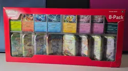 Pokemon TCG: Prismatic Evolutions Costco Mini Tins 8 Pack - New & Sealed - Image 1