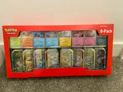 Pokemon TCG: Prismatic Evolutions Costco Mini Tins 8 Pack 2025 - New & Sealed 🎁 - Image 1