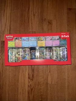 Pokemon TCG Costco Prismatic Evolutions 8 pack mini Tins / NEW / SEALED - Image 1