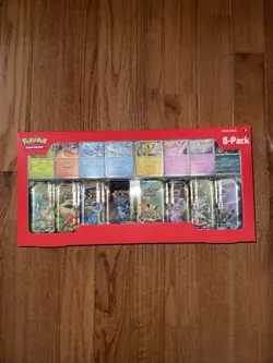 Pokemon TCG Costco Prismatic Evolutions 8 pack mini Tins / NEW / SEALED - Image 1
