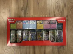 Pokemon TCG Costco Prismatic Evolutions 8 pack mini Tins / NEW / SEALED - Image 1