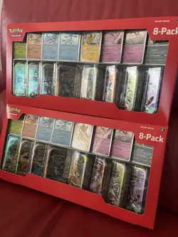 Pokemon TCG: Prismatic Evolutions Costco Mini Tins 8 Pack - New & Sealed ✅ - Image 2