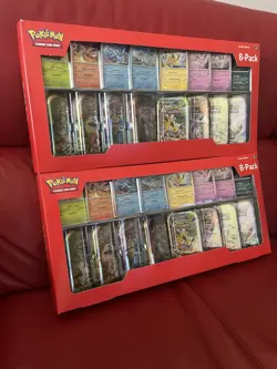 Pokemon TCG: Prismatic Evolutions Costco Mini Tins 8 Pack - New & Sealed ✅ - Image 3